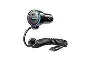 Aufladen von Elektroautos - SiGN 90W 3-in-1 Fast Car Charger with USB-C Cable - SN-CL07