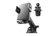 Aufladen von Elektroautos - SiGN Car Holder for Smartphones with Wireless Charging - 4.7"-6.8" - Black - SN-ZS214