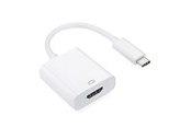Display Kabel - SiGN USB-C to HDMI Adapter - White - S-HDMI-0046