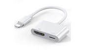 Display Kabel - SiGN Lightning to HDMI Adapter 5V - 1A - White - SN-LIGHHDMIW