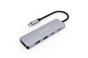 USB-Hubs - SiGN 5-in-1 HUB USB-C to USB-A / USB-C 100W / PD / HDMI 4K@60Hz - Gray USB-Hubs - SN-GEN1HUB