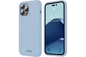 Handys - Cover & Cases - SiGN Liquid Silicone Case for iPhone 14 Pro Max - Blue - SN-SIL14PMSafir