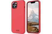Handys - Cover & Cases - SiGN Liquid Silicone Case for iPhone 15 plus - Red - SN-SIL15MVattenmelon