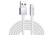 USB Kabel - SiGN SuperCharge USB-C cable 5A - 25W - 2m - White - SNCAB-5AW2M