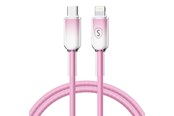 USB Kabel - SiGN Dynamic Series USB-C to Lightning Cable 2.4A - 1m - Pink - SN-D-PINKCL1M