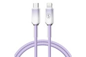 USB Kabel - SiGN Dynamic Series USB-C to Lightning Cable 2.4A - 1m - Purple - SN-D-PURPLECL1M