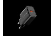 Handys - Adapter und Ladegeräte - SiGN Fast Charger USB-A QC 3.0 - 18W - 3A - Black - SN-BL001