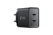 Handys - Adapter und Ladegeräte - SiGN Dual USB-C PD Charger 40W - Black - SN-PD40B