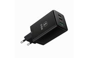 Handys - Adapter und Ladegeräte - SiGN GaN Ultra 65W 2xUSB-C & 1xUSB-A Fast Charger - Black - SN-TCG01B