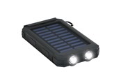 Powerbank (Akku) - SiGN Powerbank with Solar cells 8000mAh - Black - 8000 mAh - SNPB-SOLC