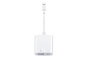 USB Kabel - SiGN Lightning & USB Camera Adapter 5V - 1A - White - SN-IPLH2i1CAM