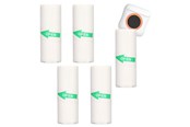 Papier, Fotopapier und Etiketten - SiGN Thermal label printing paper for mini printer - 5 rolls - 57*25 mm - 3m - SN-MINIPP02-5