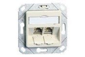 Netzwerkzubehör - METZ BTR C6A Module 2 Port 180° UPk - 130B11D21102-E