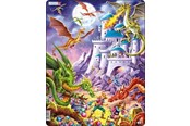 Puzzle - Larsen Puzzles Puzzle Drachen - 50-teilig, Maxi (36.5x28.5 cm) - US17