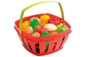 Rollenspiele - Ecoiffier Korb m/Obst und Gemüse 23cm - E966
