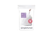 Reinigung - Simplehuman code V Beutel, Packung mit 20, weiß - CW0580CP