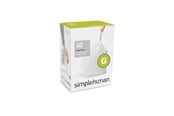Reinigung - Simplehuman code G Einlagen, Packung mit 60, weiß - CW0257