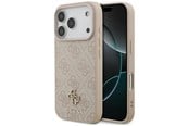 Handys - Cover & Cases - GUESS 4G Small Classic Logo MagSafe Case for iPhone 18 Pro / 17 Pro - Pink - 3666339652463