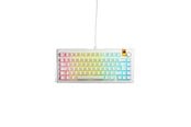 Tastaturen - Glorious GMMK 3 HE - vorgefertigte kabelgebundene Gaming-Tastatur 75% - Weiß - DE QWERTZ - GLO-KB-GMMK3-75-PB-HE-W-WHT-DE