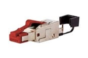 Netzwerk - Kabel - METZ CONNECT network connector - red - Rot - 130G405032-E