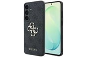 Handys - Cover & Cases - GUESS Leather 4G Metal Logo case for Samsung Galaxy S26 FE - black - 3666339686291