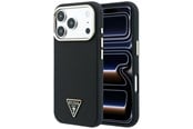 Handys - Cover & Cases - GUESS Kevlar Triangle Logo MagSafe Case for iPhone 18 Pro Max / 17 Pro Max - Black - 3666339653477
