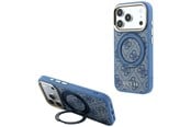 Handys - Cover & Cases - GUESS Ring Stand 360 4G Classic Logo MagSafe Case for iPhone 18 Pro / 17 Pro - Blue - 3666339654702