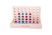 Brettspiele - Bigjigs Wooden Game 4 in a Line - BJ699