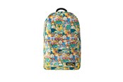 Schul-Zubehör - Difuzed Character Allover Print Rucksack - Gepolsterter Rücken - BP060805POK