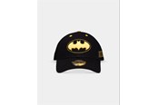 Merchandise - Difuzed - Batman Classic Logo Kappe mit gebogenem Schirm - Schwarz - BA730176BTM