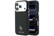 Handys - Cover & Cases - GUESS Saffiano Small 4G & Classic Logo MagSafe Case for iPhone 18 Pro / 17 Pro - Black - 3666339652746
