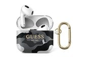 Handys - Anderes Zubehör - GUESS GUA3UCAMG AirPods 3 cover black/black Camo Collection - 3666339010102