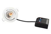 Lampen - Scan Products Claudia Mini-Downlight, 3,2W LED 3000K, gebürstetes Aluminium - 12264