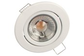 Lampen - Scan Products Claudia Einbauspot, 4,5W LED 3000K, mattweiß - 10165