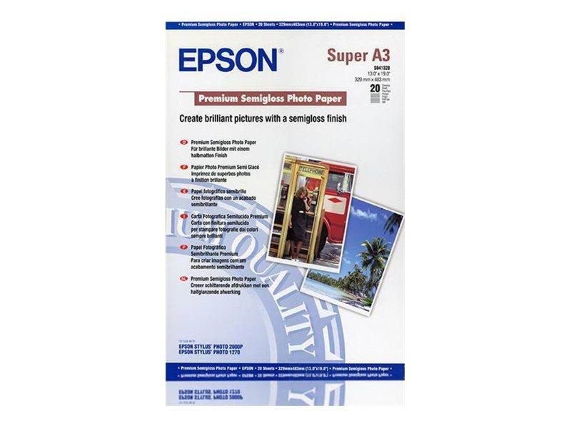 Epson Premium Semigloss Photo Paper - Papier Fotopapier Und Etiketten
