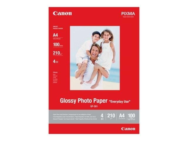 Canon Paper Gp-501 / 0775b001 Glossy A4 - Papier Fotopapier Und Etiketten