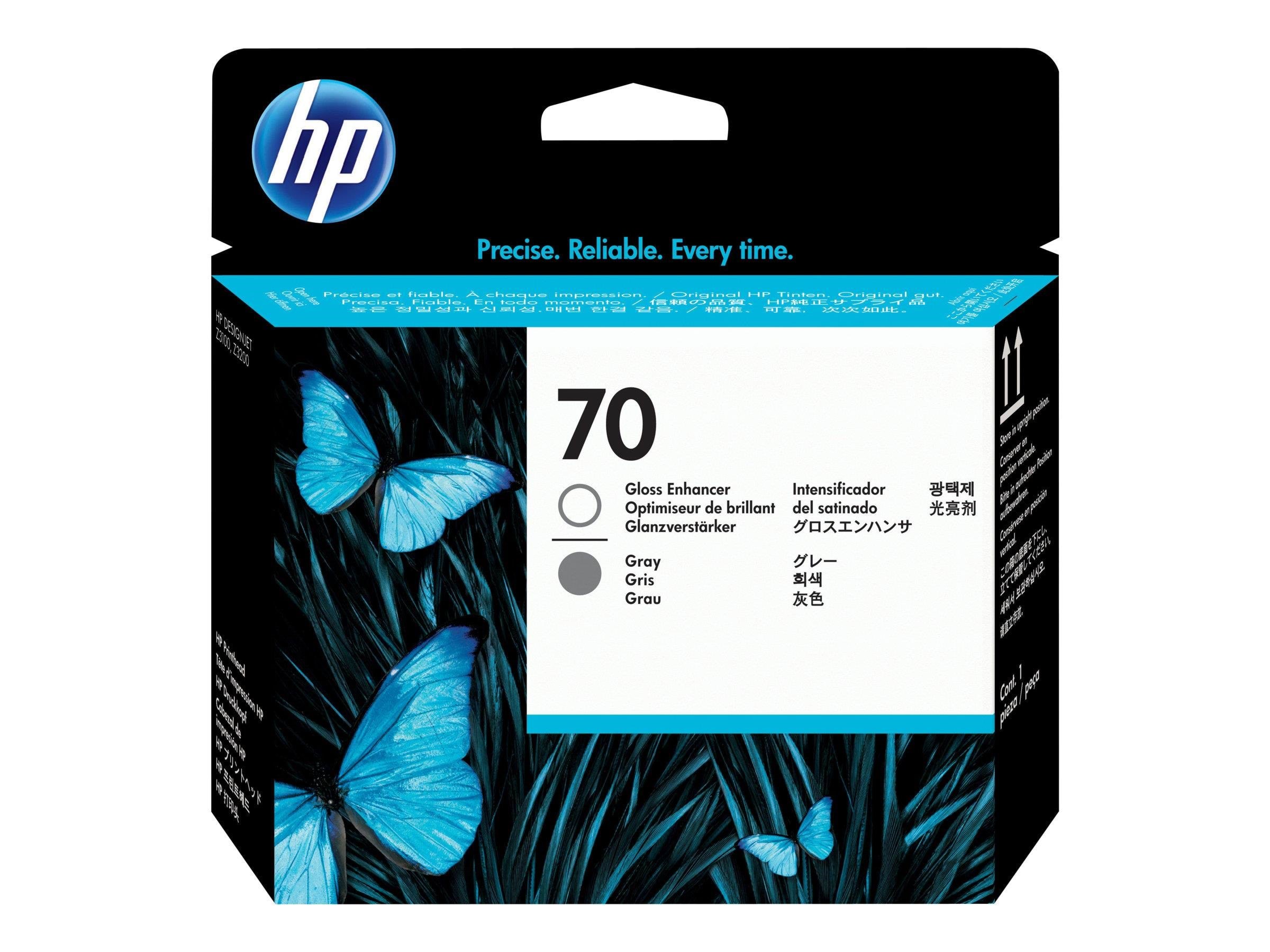 HP 70 / C9410a Printhead Grey & Gloss Enhancer - Druckerzubehoer Tinte Toner Hochglanz Verstärker