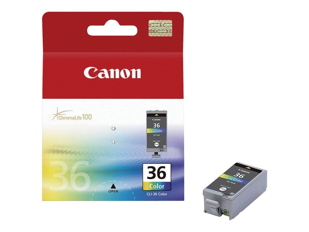 Canon Cli-36 / 1511b001 3-color - Druckerzubehoer Tinte Toner Schwarz, Cyan, Magenta, Gelb