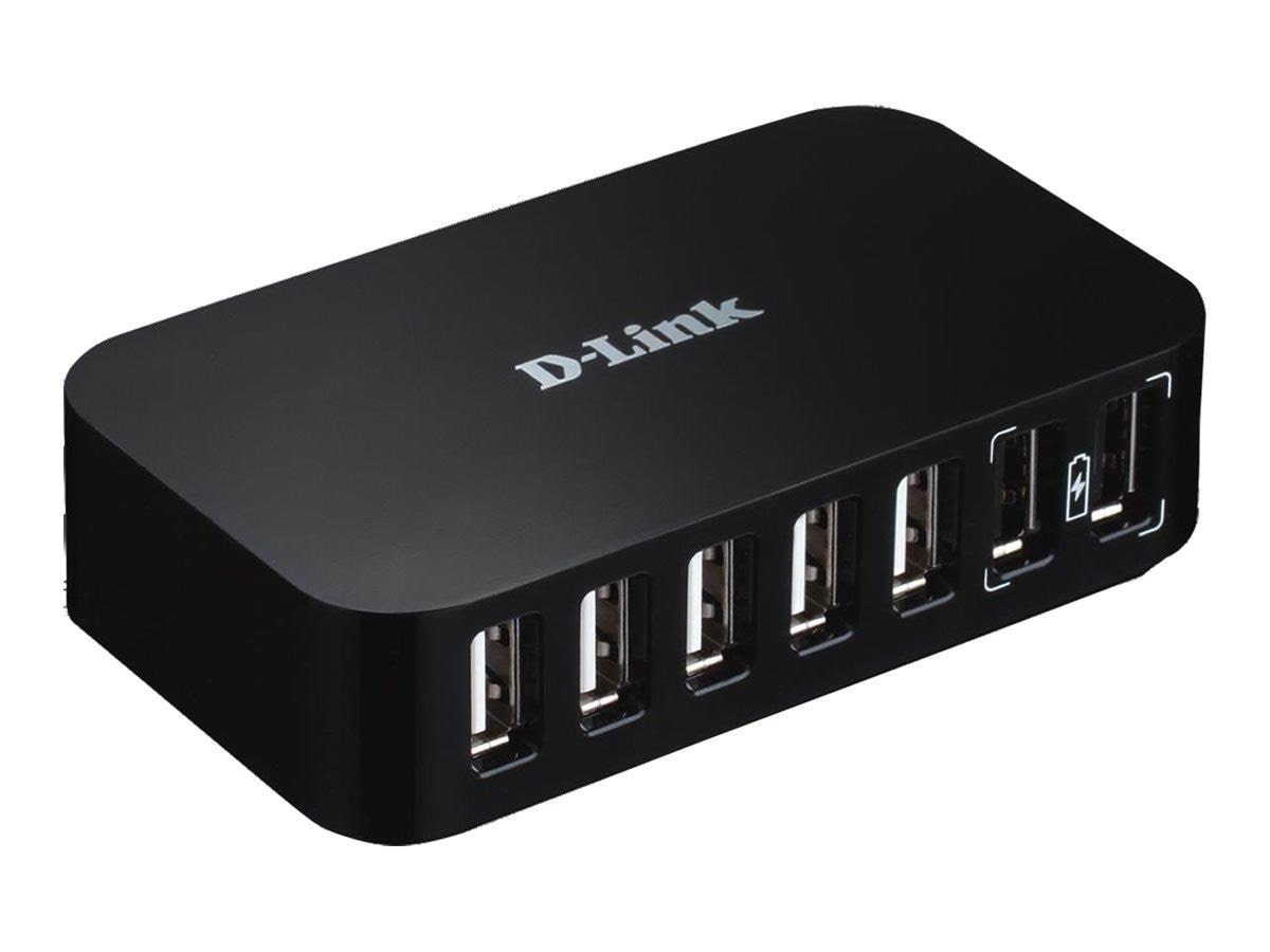 D-link Dub-h7 Usb-hubs - 7 - Schwarz - Usb Hubs