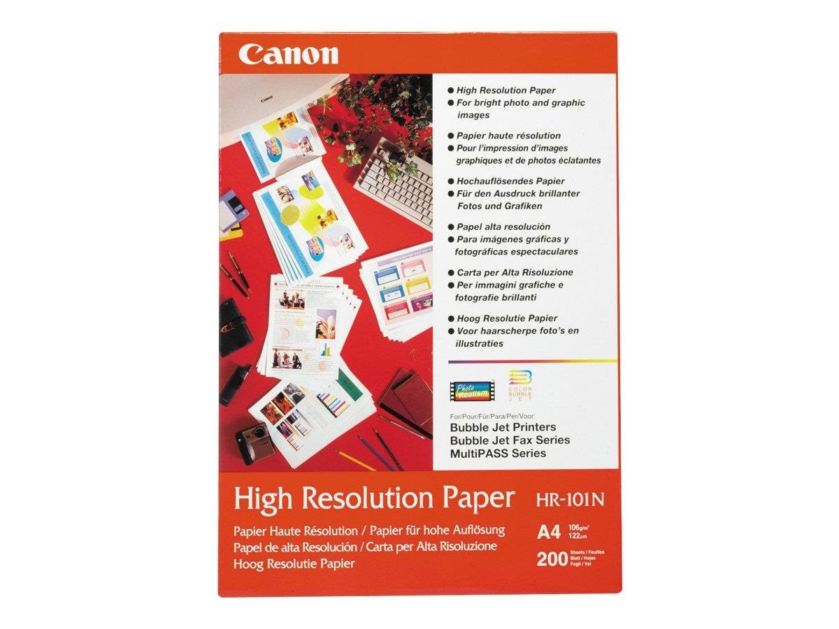 Canon Paper Hr-101 / 1033a002 High Resul - Papier Fotopapier Und Etiketten
