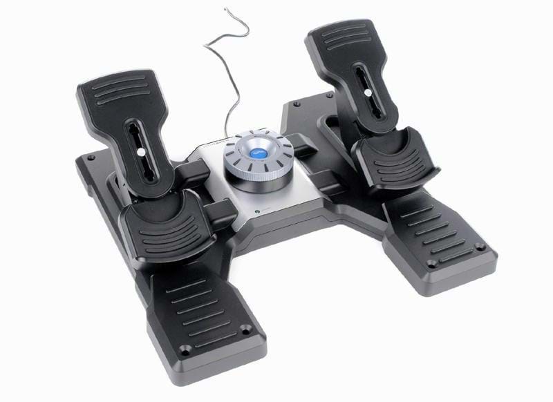 Logitech G Saitek Pro Flight Rudder Pedals - Wired Controller - PC - Gaming Zubehoer