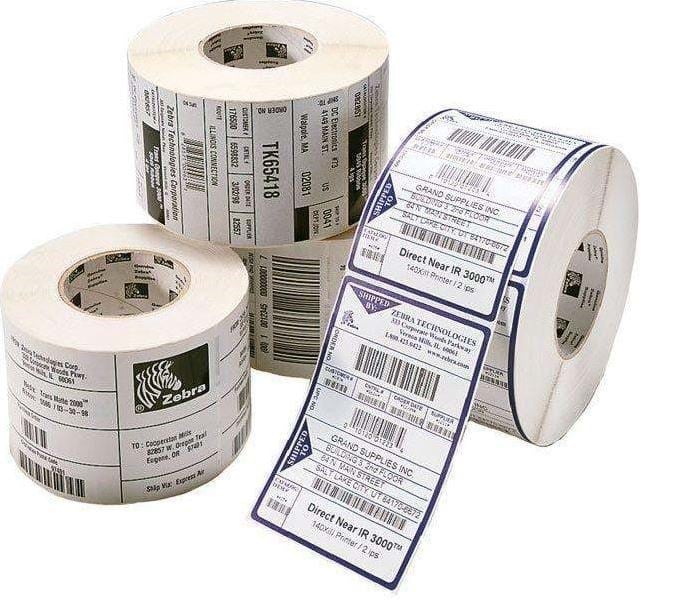 Zebra 1pk Z-slct 4D 2.25 X 1.25 - Papier Fotopapier Und Etiketten
