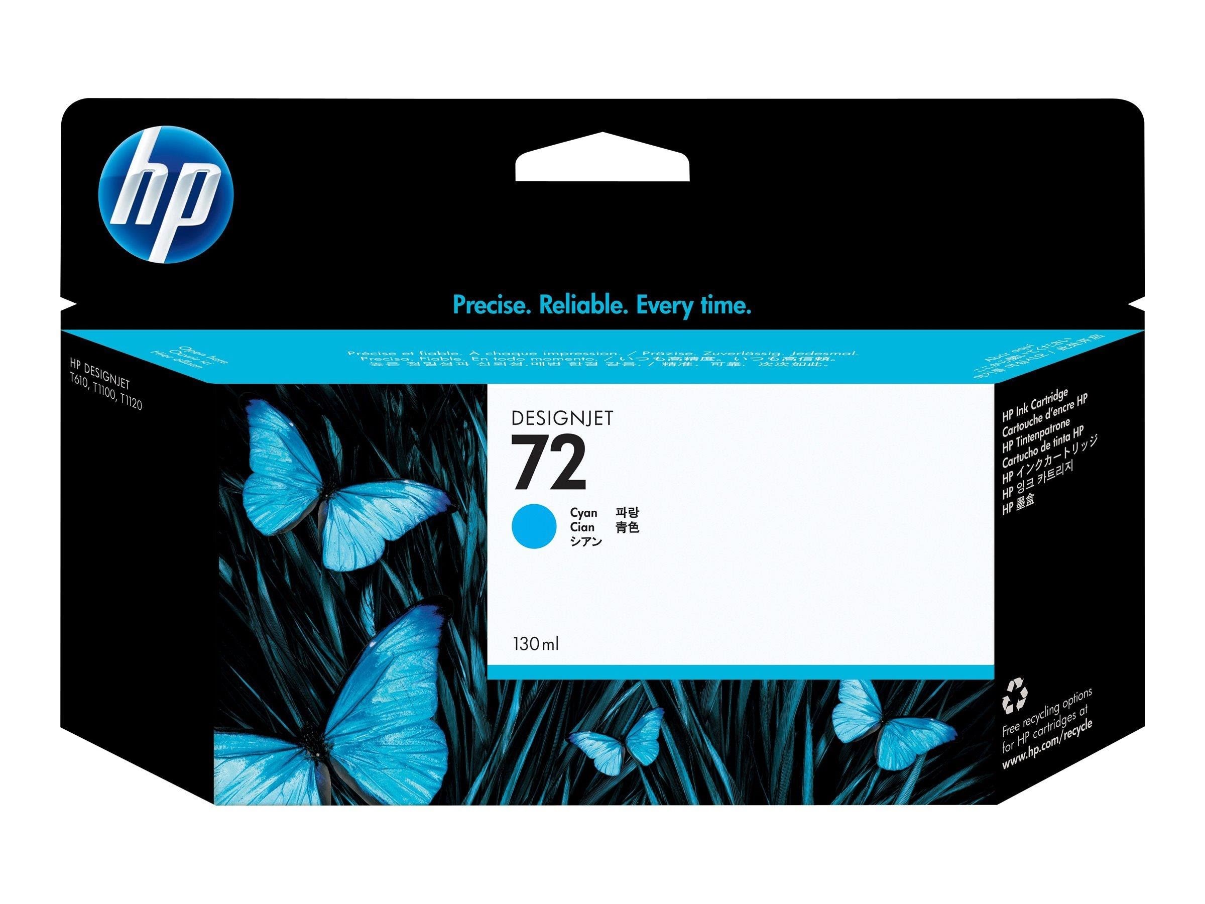 HP 72 / C9371a Cyan Ink - Tintenpatrone Cyan - Druckerzubehoer Tinte Toner