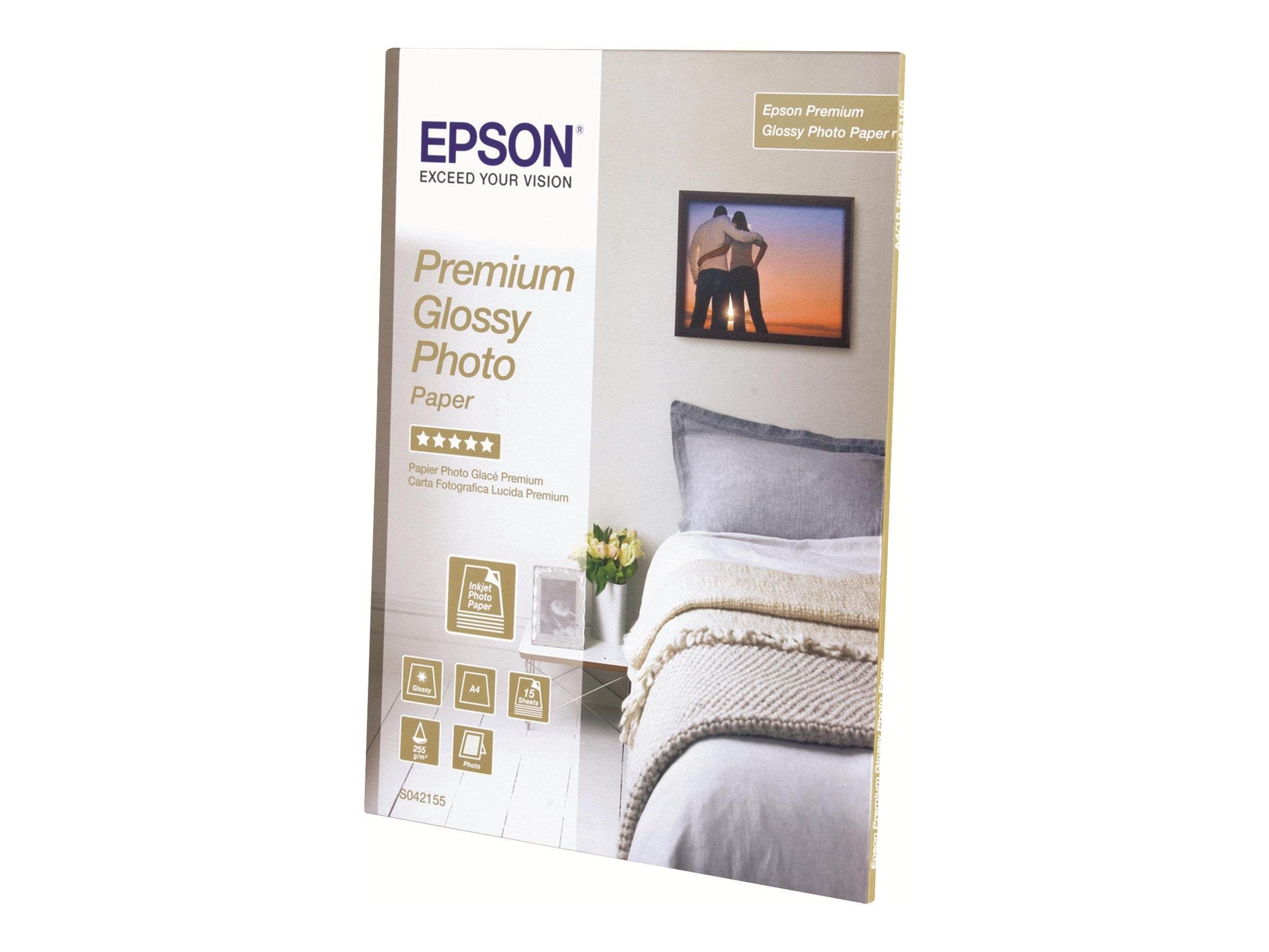 Epson Premium Glossy Photo Paper - Papier Fotopapier Und Etiketten C13s042154