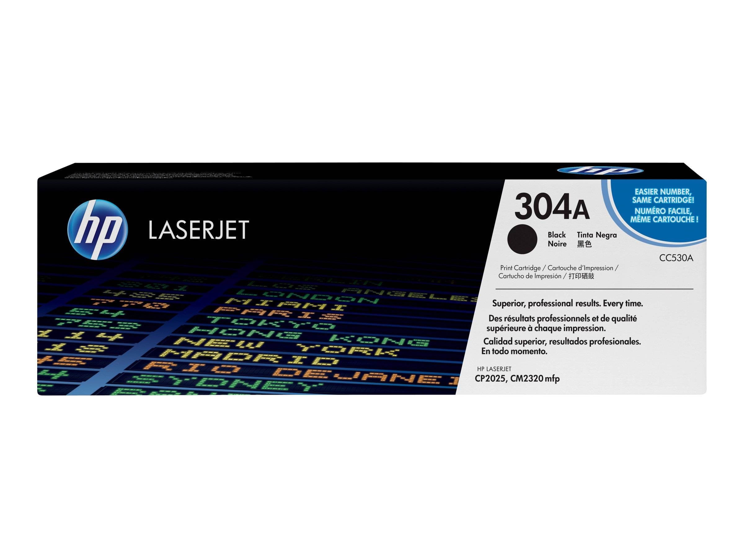HP 304a / Cc530a Black Toner - Druckerzubehoer Tinte Toner
