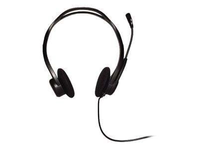 Kopfhörer - Logitech PC Headset 960 - Kopfhoerer/headsets Schwarz 981-000100
