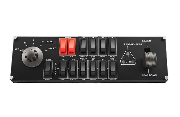 Logitech G Saitek Pro Flight Switch Panel - Wired Flight Simulator Panel - PC - Gaming Zubehoer