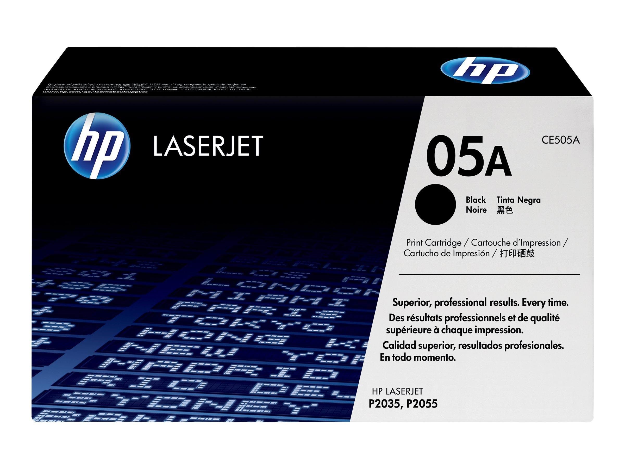 HP 05a / Ce505a Black Toner - Druckerzubehoer Tinte Toner