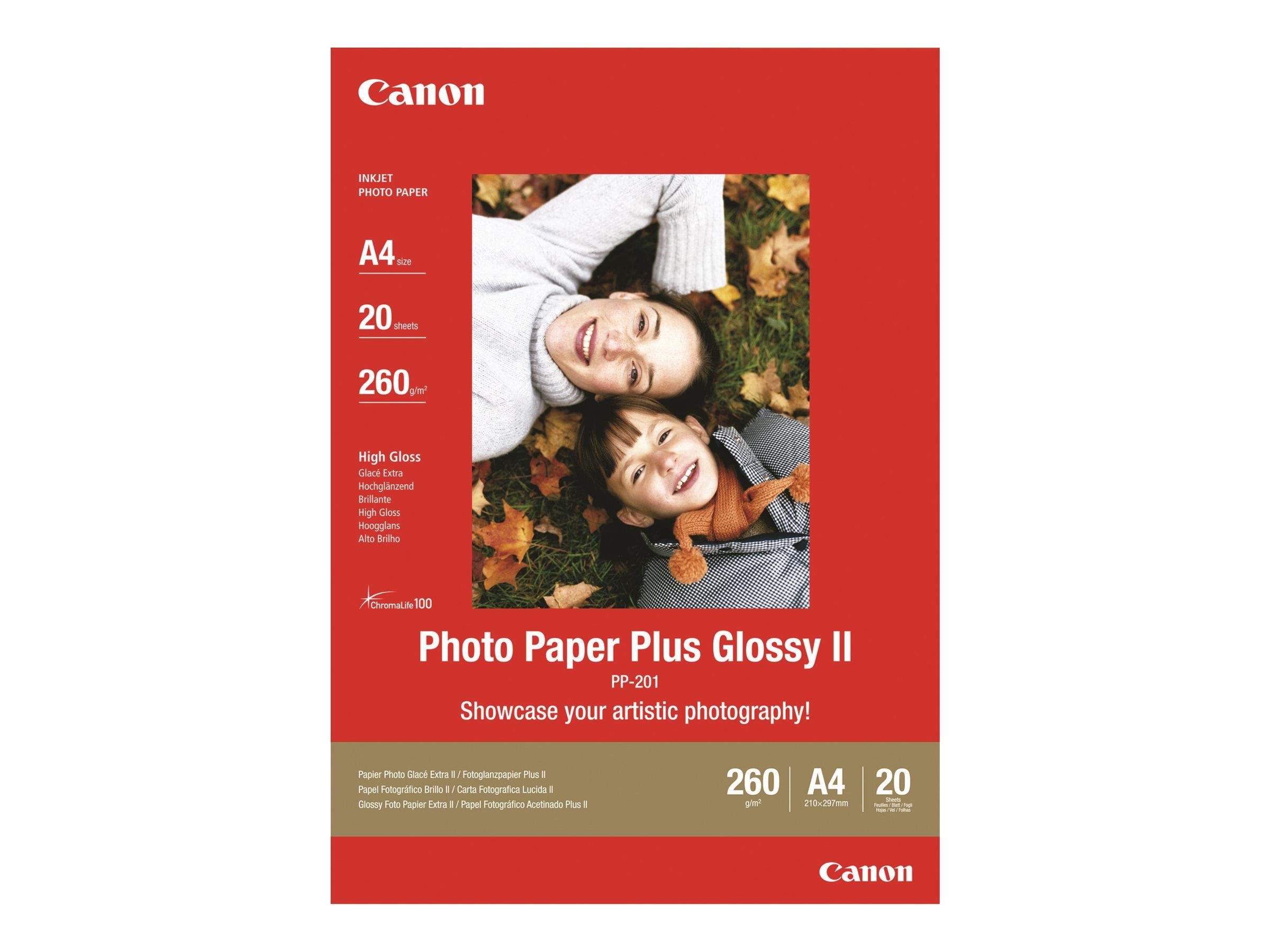 Canon Paper Pp-201 / 2311b018 Glossy 13x - Papier Fotopapier Und Etiketten