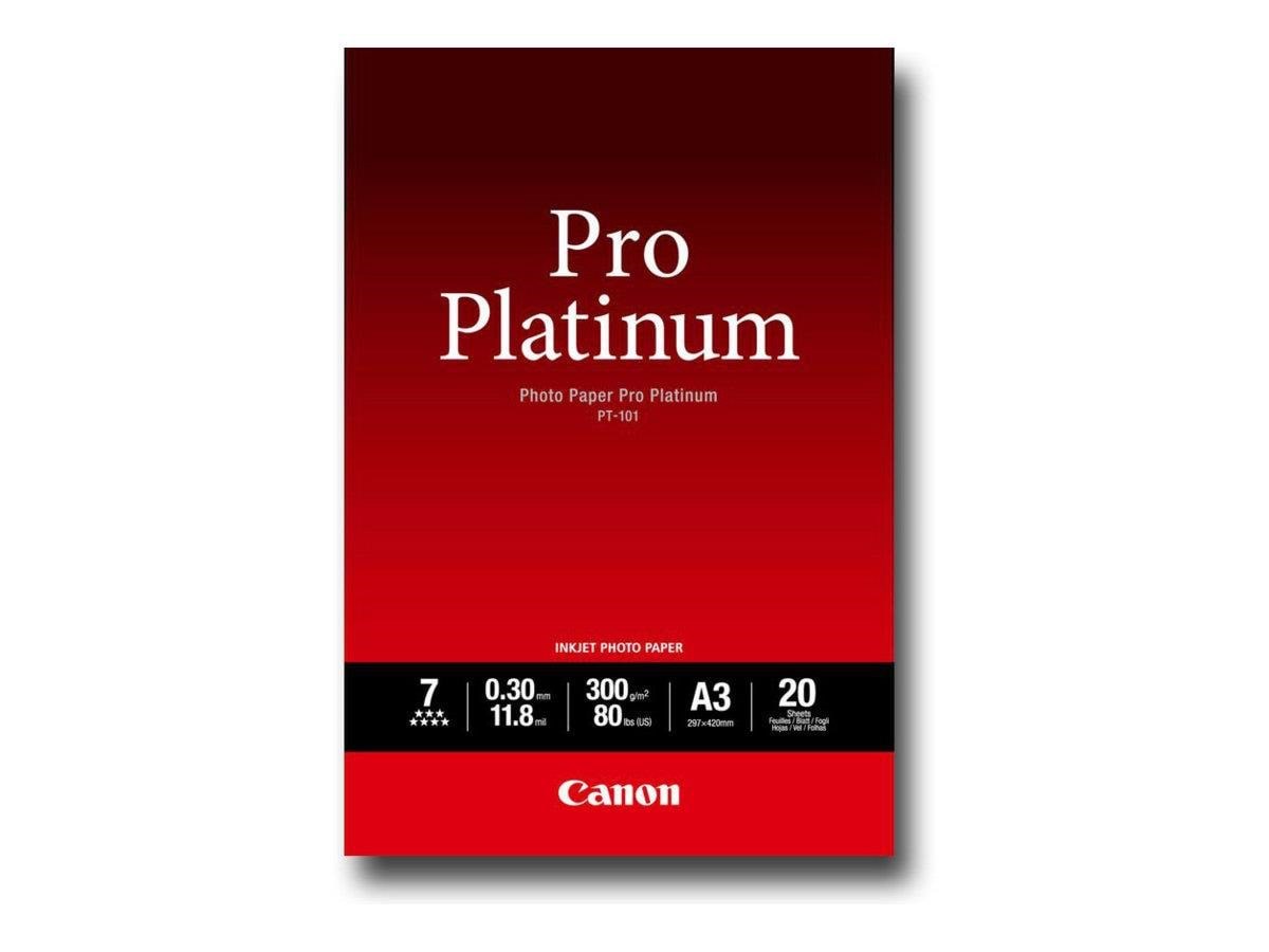 Canon Paper Pt-101 / 2768b017 Pro Platin - Papier Fotopapier Und Etiketten
